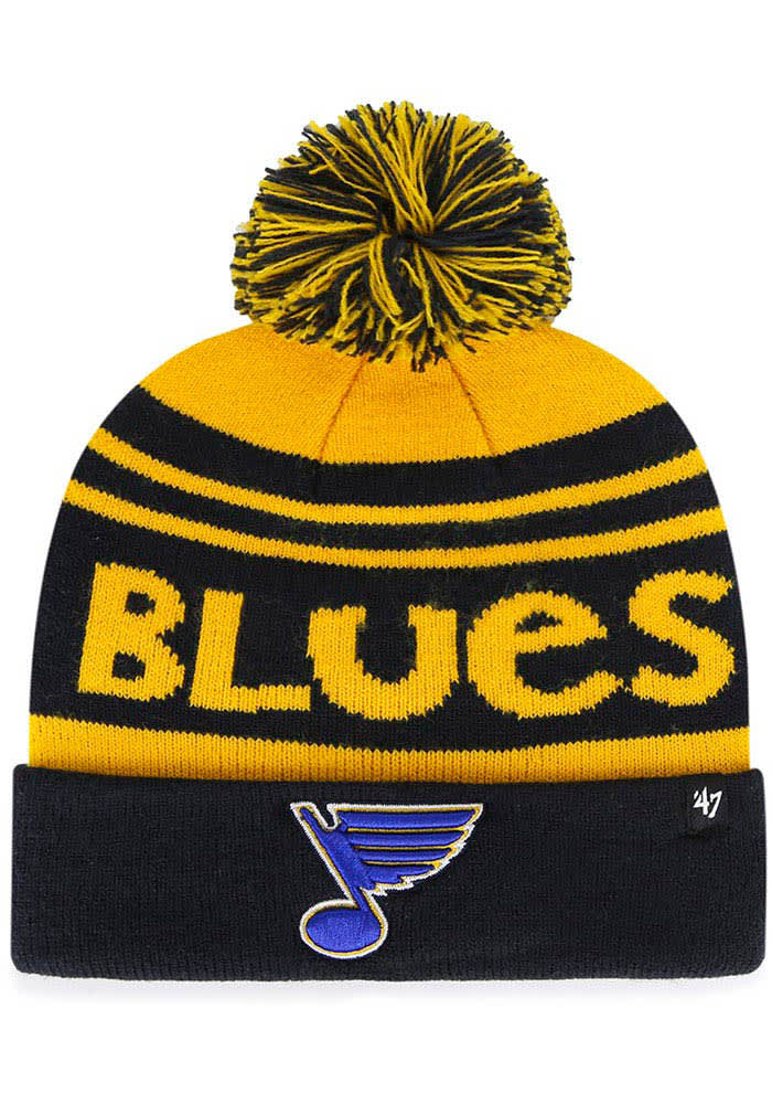 47 St Louis Blues Navy Blue Playground Cuff Youth Knit Hat