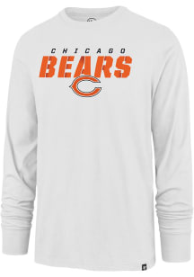 47 Chicago Bears White Traction Long Sleeve T Shirt