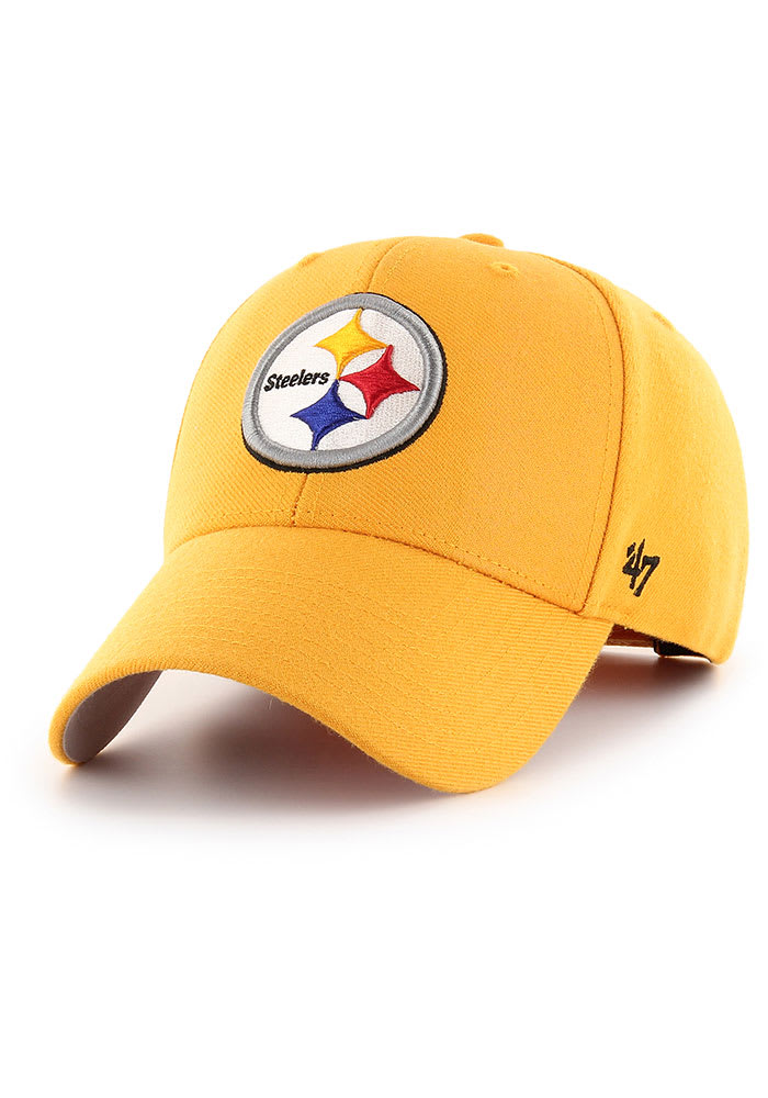 47 Pittsburgh Steelers Basic MVP Adjustable Hat - Yellow
