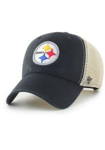 47 Pittsburgh Steelers Flagship Wash MVP Adjustable Hat - Black