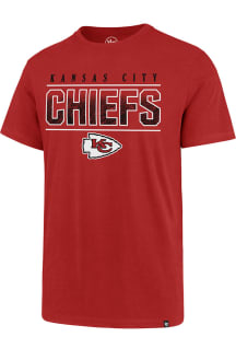 47 Kansas City Chiefs Red Fan Up Super Rival Short Sleeve T Shirt