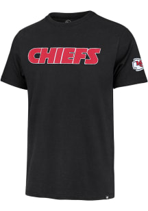 47 Kansas City Chiefs Black Franklin Fieldhouse Short Sleeve Fashion T Shirt