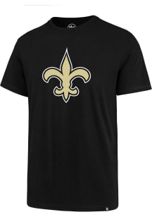 47 New Orleans Saints Black Imprint Super Rival Short Sleeve T Shirt