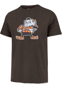 47 Cleveland Browns Brown Knockout Fieldhouse Short Sleeve Fashion T Shirt