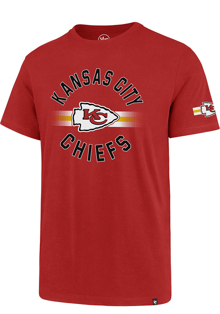 Kansas City Chiefs Road Name & Number T-Shirt - Patrick Mahomes - Mens