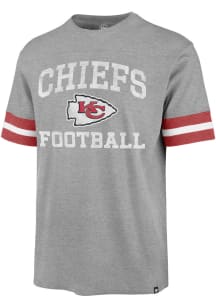 47 Kansas City Chiefs Grey Practice Short Sleeve Fashion T Shirt