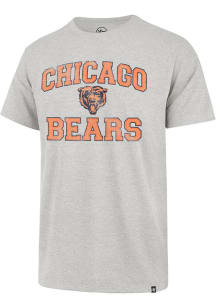 47 Chicago Bears Grey Union Arch Franklin Short Sleeve Fashion T Shirt