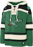 47 Philadelphia Eagles Mens Kelly Green Lacer Fashion Hood