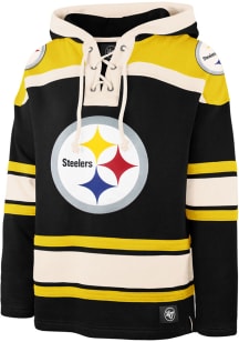 47 Pittsburgh Steelers Mens Black Lacer Fashion Hood
