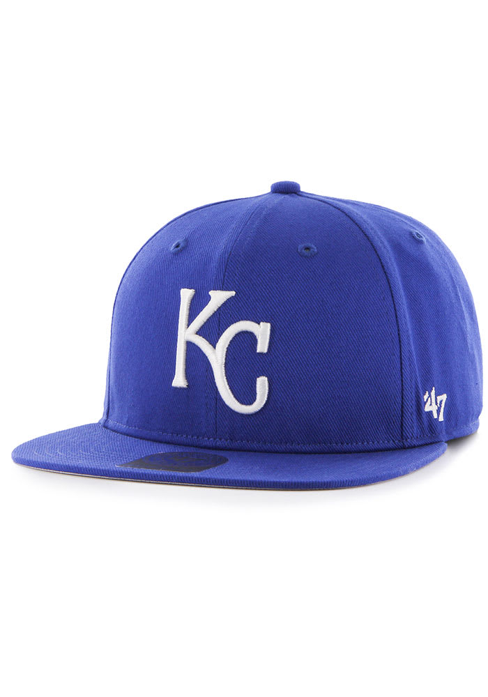 47 Kansas City Royals Blue Lil Shot Captain Youth Snapback Hat