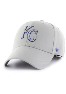 47 Kansas City Royals Basic MVP Adjustable Hat - Grey