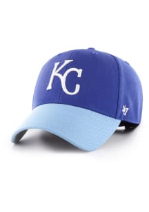 47 Kansas City Royals 2T MVP Adjustable Hat - Blue