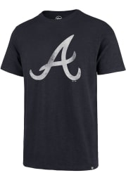 47 Atlanta Braves Navy Blue Grit Scrum Short Sleeve Fashion T Shirt