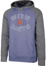 47 New York Mets Mens Blue Match Raglan Fashion Hood