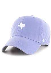 47 Texas White Logo Base Runner Clean Up Adjustable Hat - Lavender