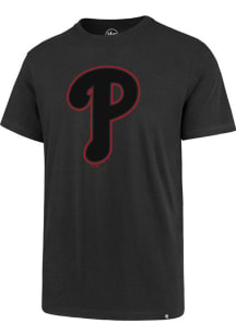 47 Philadelphia Phillies Charcoal Pop Imprint Short Sleeve T Shirt