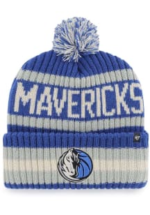 47 Dallas Mavericks Blue Bering Cuff Mens Knit Hat