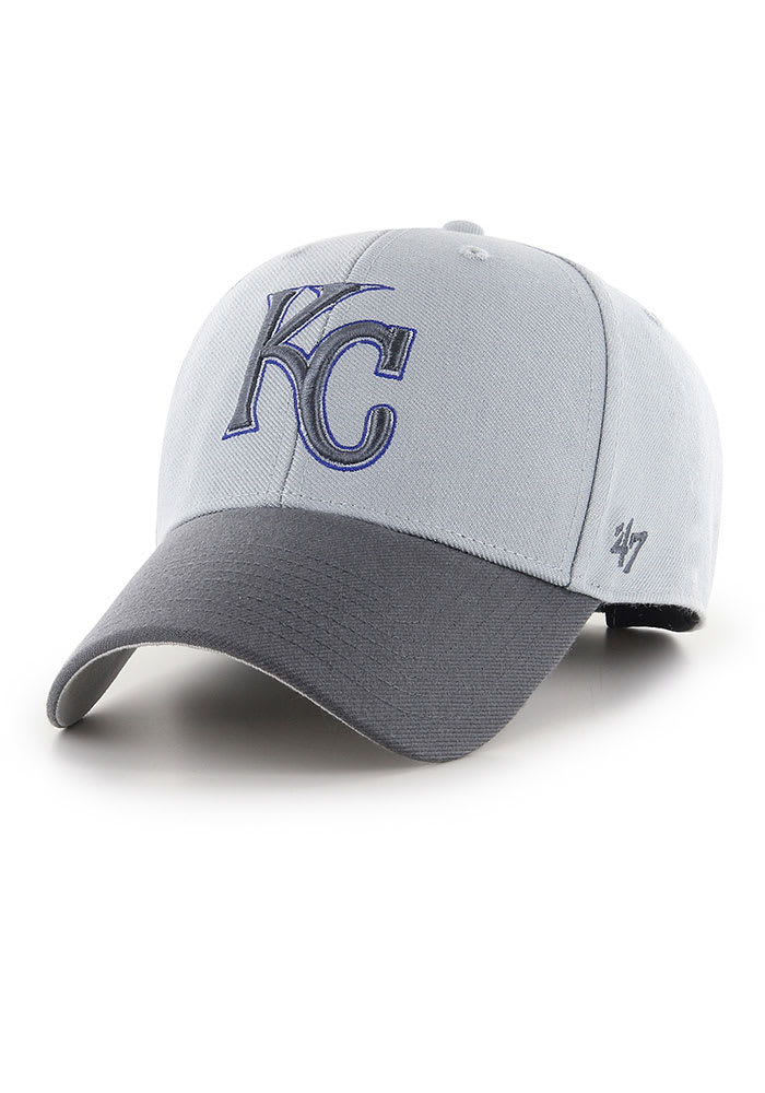 Kansas City Royals MLB '47 MVP Dark Gray White Logo Hat Cap Adult Men' –  East American Sports LLC