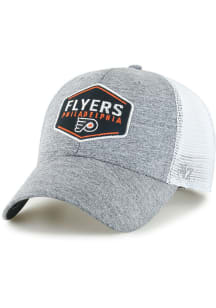 47 Philadelphia Flyers Mens Grey Hitch Contender Flex Hat