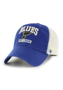 47 St Louis Blues Morgantown Clean Up Adjustable Hat - Blue