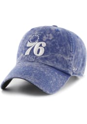47 Philadelphia 76ers Gamut Clean Up Adjustable Hat - Black
