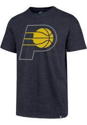 47 Indiana Pacers Navy Blue Imprint Club Short Sleeve T Shirt