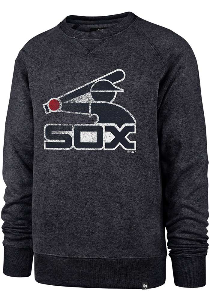 Chicago White Sox '47 Trifecta Shortstop Pullover Hoodie - Black