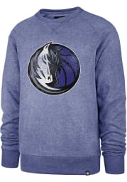 47 Dallas Mavericks Mens Blue Match Long Sleeve Fashion Sweatshirt