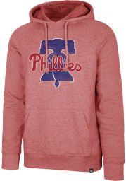 47 Philadelphia Phillies Mens Red Match Raglan Fashion Hood
