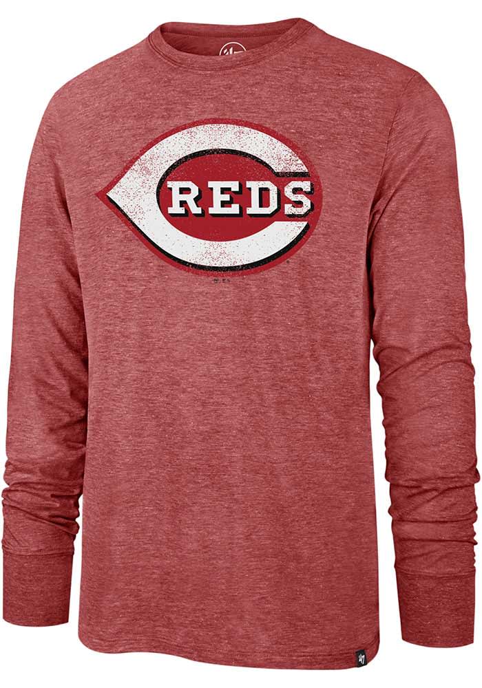 47 Cincinnati Reds Red Match Long Sleeve Fashion T Shirt