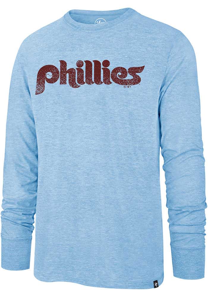 47 Philadelphia Phillies Light Blue Match Long Sleeve Fashion T Shirt