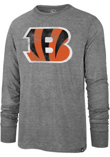 47 Cincinnati Bengals Grey Match Long Sleeve Fashion T Shirt