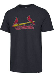 47 St Louis Cardinals Navy Blue Match Short Sleeve Fashion T Shirt