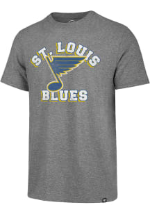 47 St Louis Blues Grey Match Short Sleeve Fashion T Shirt