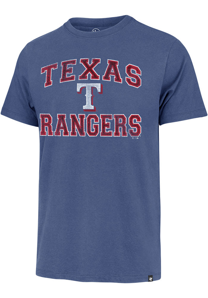 47 Texas Rangers Red Flanker Short Sleeve Fashion T Shirt