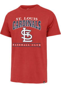 47 St Louis Cardinals Red RESET FRANKLIN Short Sleeve Fashion T Shirt