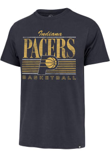 47 Indiana Pacers Navy Blue REMIX FRANKLIN Short Sleeve Fashion T Shirt