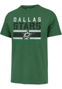 47 Dallas Stars Kelly Green Top Bins Franklin Short Sleeve Fashion T Shirt