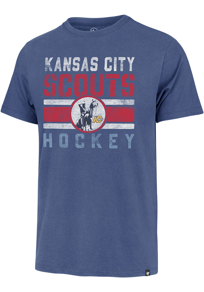 47 Kansas City Scouts Top Bins Franklin Short Sleeve Fashion T Shirt