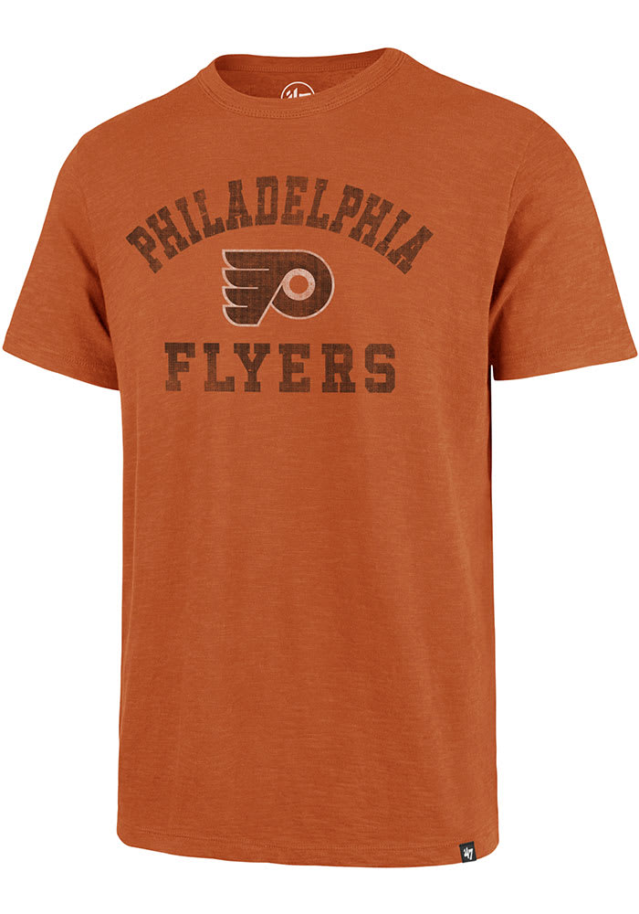 47 Philadelphia Flyers Orange Odessa Scrum Short Sleeve Fashion T Shirt