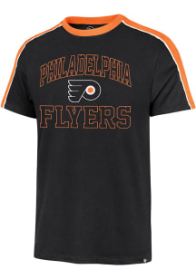 47 Philadelphia Flyers Black Hollow Tempo Short Sleeve Fashion T Shirt