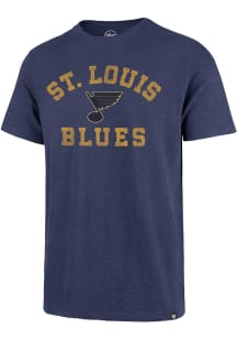 47 St Louis Blues Blue Odessa Scrum Short Sleeve Fashion T Shirt
