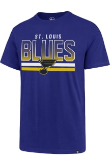 47 St Louis Blues Blue Rise Time Short Sleeve T Shirt