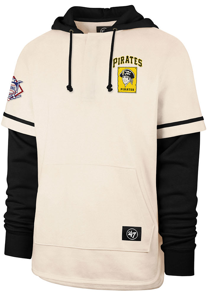 47 Pittsburgh Pirates Mens White Heritage Shortstop Fashion Hood