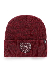 47 Missouri State Bears Maroon Brain Freeze Cuff Mens Knit Hat