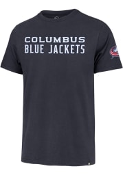 47 Columbus Blue Jackets Navy Blue Franklin Fieldhouse Short Sleeve Fashion T Shirt