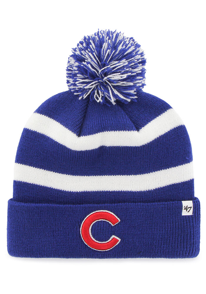 47 Chicago Cubs Blue Breakaway Mens Knit Hat