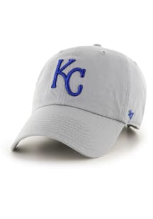 47 Kansas City Royals Clean Up Adjustable Hat - Grey