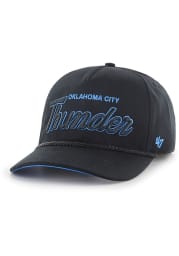 47 Oklahoma City Thunder Crosstown Script Hitch Adjustable Hat - Black