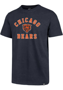 47 Chicago Bears Navy Blue Varsity Arch Club Short Sleeve T Shirt